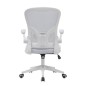 Silla oficina mod. Famar c/ blancay gris - estructura blanca Silla oficina mod. Famar c/ blancay gris - estructura blanca