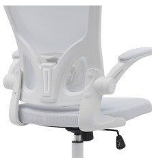 SILLA OFICINA MOD. FAMAR C/ BLANCAY GRIS  - ESTRUCTURA BLANCA