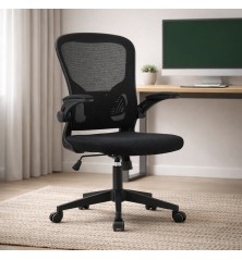 SILLA OFICINA MOD. FAMAR C/ NEGRO - ESTRUCTURA NEGRA