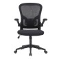 Silla oficina mod. Famar c/ negro - estructura negra Silla oficina mod. Famar c/ negro - estructura negra