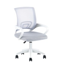 Silla oficina mod. Vora c/ blanco - estructura blanca