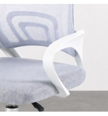 SILLA OFICINA MOD. VORA C/ BLANCO - ESTRUCTURA BLANCA