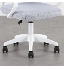 SILLA OFICINA MOD. VORA C/ BLANCO - ESTRUCTURA BLANCA