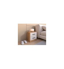 Dormitorio Elba cabecero y dos mesitas 2 cajones
