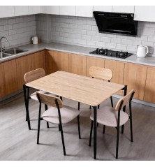 CONJUNTO MESA + 4 SILLAS MOD. NEVA