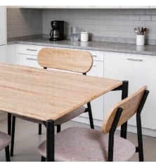 CONJUNTO MESA + 4 SILLAS MOD. NEVA