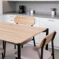 Conjunto mesa + 4 sillas mod. Neva Conjunto mesa + 4 sillas mod. Neva