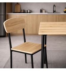 Conunto mesa + 2 sillas mod. Kesen