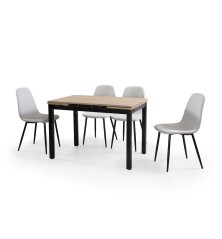 Mesa cocina mod. Camerun tapa roble - pata negra