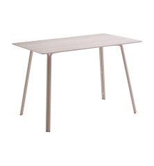 Mesa fija mod. Ariadna - pata crema 110x70 cm