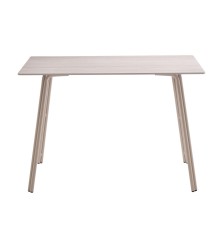 MESA FIJA MOD. ARIADNA  - PATA CREMA 110X70 CM