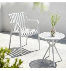 SILLA MOD. IVIN DE PP C/ BLANCO Y ANTRACITA