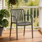 Silla mod. Ivin de pp c/ blanco y antracita