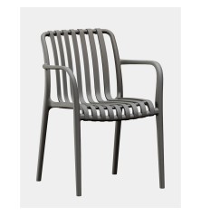 SILLA MOD. IVIN DE PP C/ BLANCO Y ANTRACITA