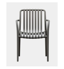 SILLA MOD. IVIN DE PP C/ BLANCO Y ANTRACITA