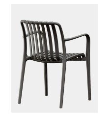 SILLA MOD. IVIN DE PP C/ BLANCO Y ANTRACITA