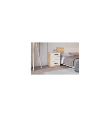 Dormitorio Elba cabecero y dos mesitas 3 cajones