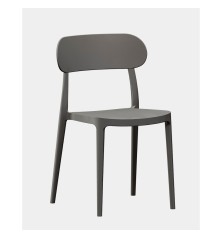 SILLA MOD. FERE DE PP C/ BLANCO y ANTRACITA