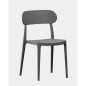 SILLA MOD. FERE DE PP C/ BLANCO y ANTRACITA