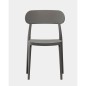 SILLA MOD. FERE DE PP C/ BLANCO y ANTRACITA