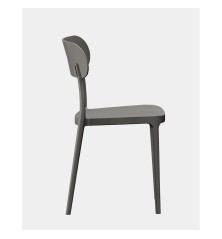 SILLA MOD. FERE DE PP C/ BLANCO y ANTRACITA