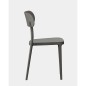 SILLA MOD. FERE DE PP C/ BLANCO y ANTRACITA