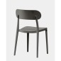 SILLA MOD. FERE DE PP C/ BLANCO y ANTRACITA