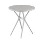 Mesa velador mod. Nara de pp c/ blanco y antracita