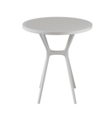 MESA VELADOR MOD. NARA DE PP C/ BLANCO Y ANTRACITA