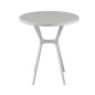 Mesa velador mod. Nara de pp c/ blanco y antracita