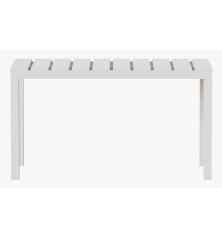 MESA COMEDOR MOD. EBER PP C/ BLANCO Y ANTRACITA  120*80