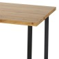 Mesa alta cocina mod. Lona c/ roble