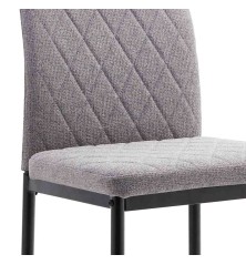Taburete mod. Toril tela c/ gris - pata negra