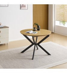 MESA EXTENSIBLE TAPA MDF MOD.WINSOR NEGRO