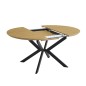 MESA EXTENSIBLE TAPA MDF MOD.WINSOR NEGRO