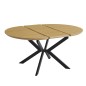 MESA EXTENSIBLE TAPA MDF MOD.WINSOR NEGRO