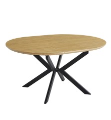 MESA EXTENSIBLE TAPA MDF MOD.WINSOR NEGRO