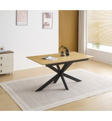 MESA EXTENSIBLE TAPA MDF MOD.KELLER NEGRO