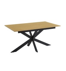MESA EXTENSIBLE TAPA MDF MOD.KELLER NEGRO
