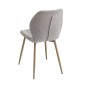 Silla mod. Selma tap. beig y gris