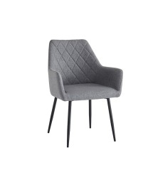 SILLON  MOD.DEVON TAP.  BEIG Y GRIS