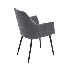 SILLON  MOD.DEVON TAP.  BEIG Y GRIS