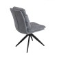 Silla mod. Shelton tap. beig y gris
