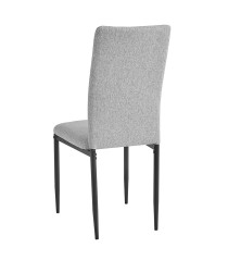 SILLA MOD.NOLAN TAP GRIS Y BEIGE