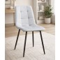 Silla mod. Fender tap. gris y beige