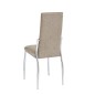 Silla mod kaori tap. gris y beige