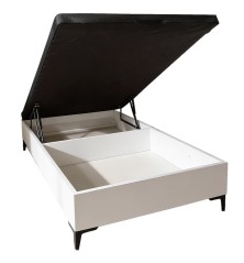 Canape modelo Rumbero en roble aurora y blanco