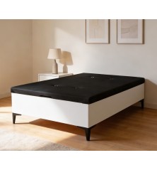 Canape modelo Rumbero en roble aurora y blanco