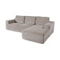 Shaiselongue dcha. (envasado al vacio) mod. Dulce beig y gris