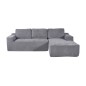 Shaiselongue dcha. (envasado al vacio) mod. Dulce beig y gris